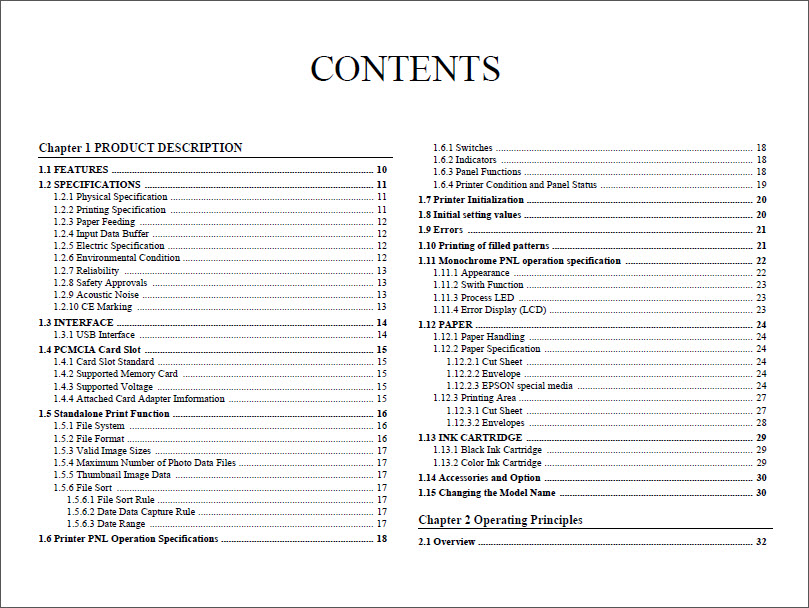 EPSON 895_785EPX_915_825 Service Manual-2